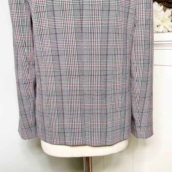 Gap Black Plaid Academy Blazer Jacket Gray 16 XL - Picture 8 of 10